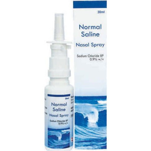 Normal Saline Nasal Spray 30ml - Pack of 10